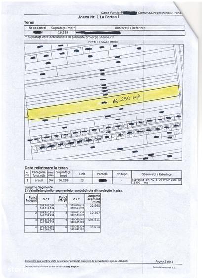 TEREN INTRAVILAN DE VANZARE TUNARI/16.299MP/PARCELA MARE, VERSATILA
