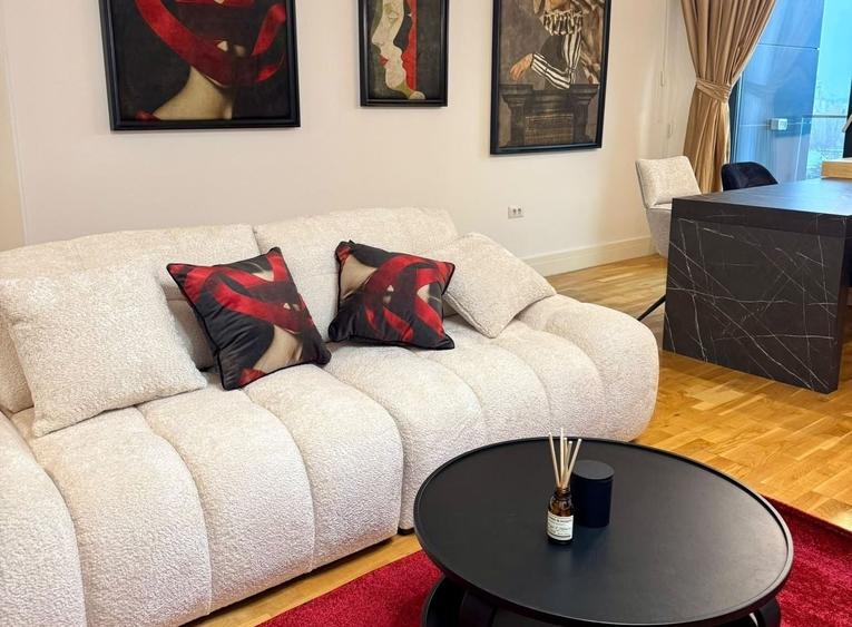 Apartament cu 2 camere semidecomandat, mobilat în Barbu Văcărescu