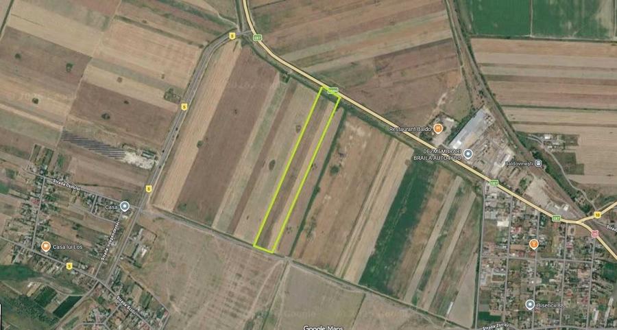 Teren de 24300 mp, în Baldovinești