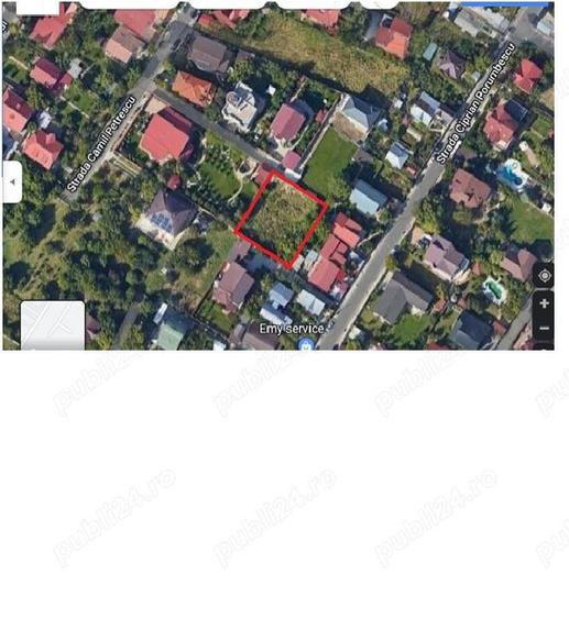 Teren de 1000 mp, în Central