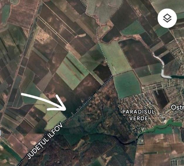 Teren agricol intravilan de 380000 mp, în Crevedia