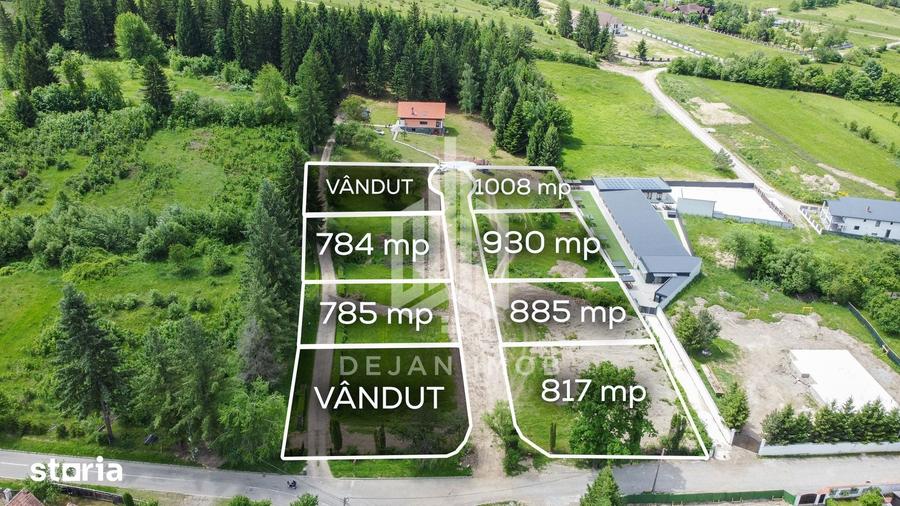 Teren de 784 mp, în Central