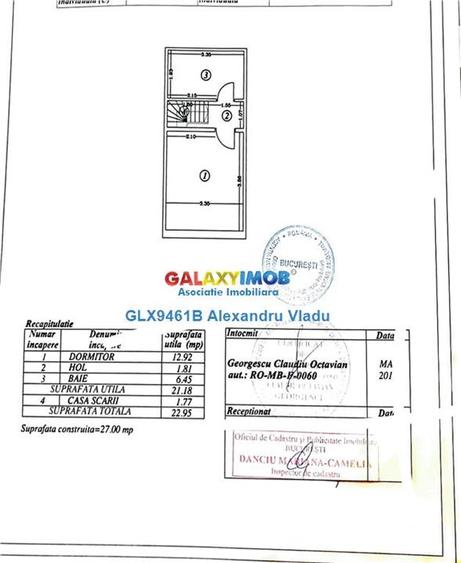 Apartament cu 2 camere semidecomandat, mobilat în 1 Decembrie 1918