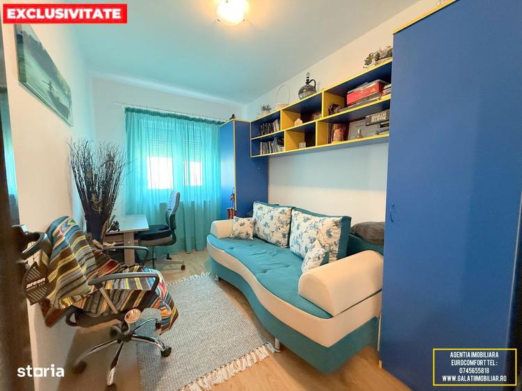 Apartament cu 3 camere decomandat, mobilat în Micro 17