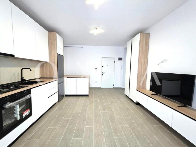 Apartament cu 2 camere semidecomandat, mobilat în Giroc