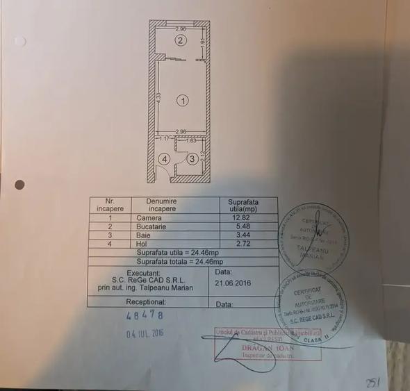 Garsonieră, mobilată în Theodor Pallady
