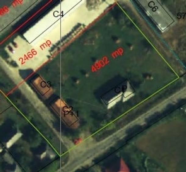 Teren Construcții intravilan de 4902 mp, în Târgu Lăpuș