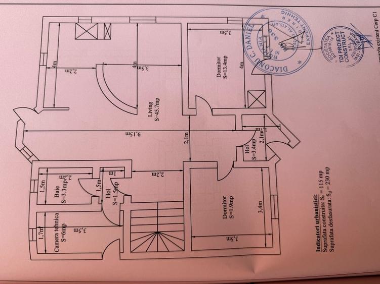 Casă individuală cu 5 camere cu Garaj în Hangu