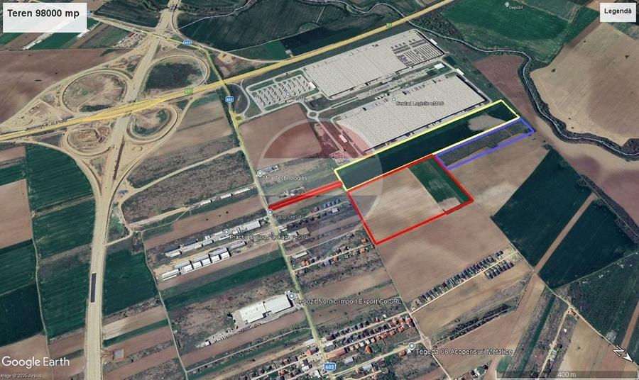 Teren Construcții intravilan de 98709 mp, în Bâcu