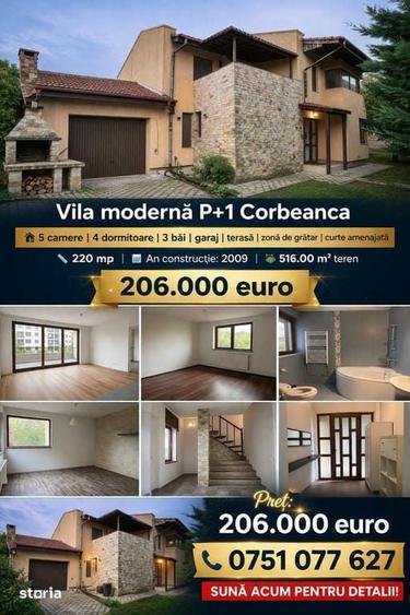 Vila moderna P+1 - 195 mp + Teren in Corbeanca - Tama?i - 10