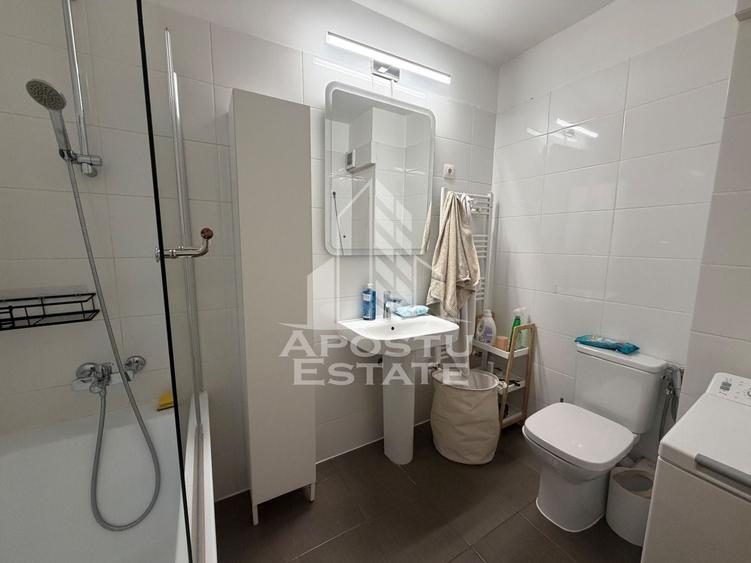 Apartament cu 2 camere semidecomandat, mobilat în Torontalului