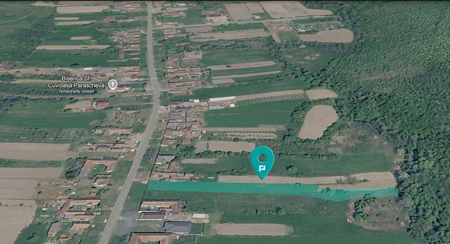 Teren Construcții intravilan de 3024 mp, în Dorgoș