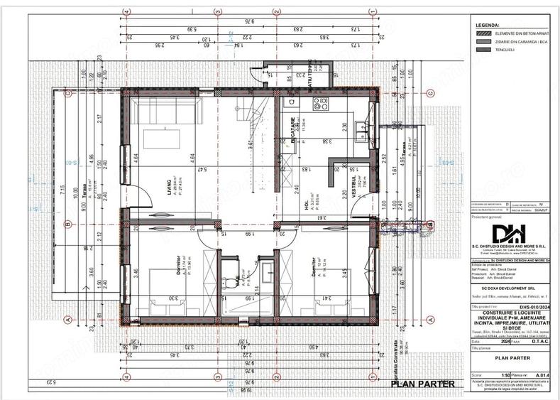 Casă cu 5 camere cu Teren 350 Mp în Tunari