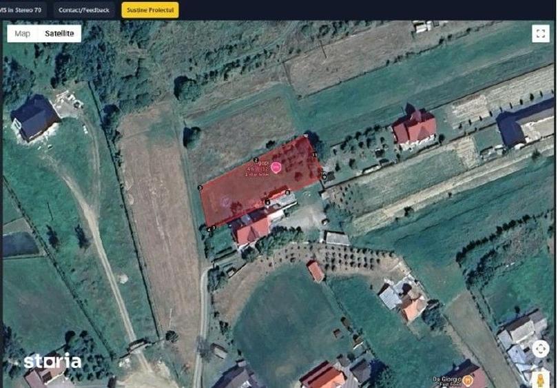 Teren de 1105 mp, în Marginea