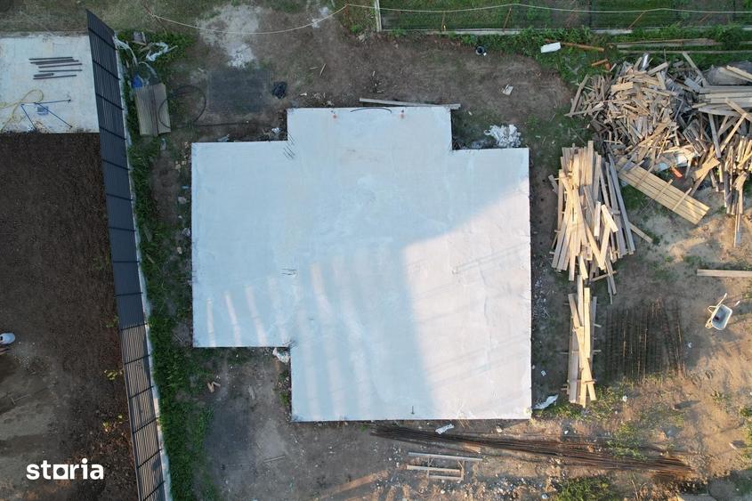 Teren de vanzare cu fundatie casa construita, utilitati disponibile - 6
