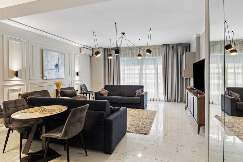 Apartament cu 2 camere semidecomandat, mobilat în Mamaia-Sat