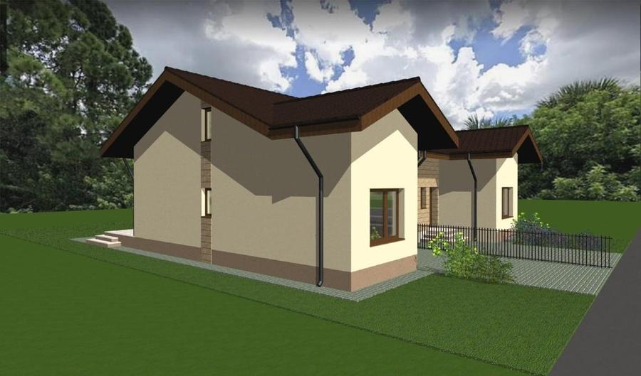Duplex cu 3 camere cu Canalizare în Moșnița Nouă