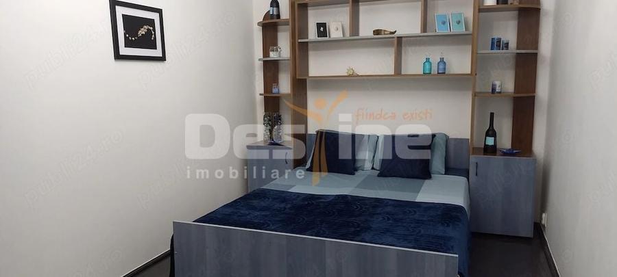 Apartament cu 3 camere semidecomandat, mobilat în Universitate
