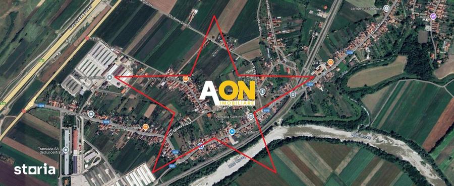 Teren de 1412 mp, în Sântimbru