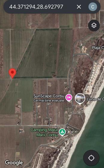 Teren de 500 mp, în Corbu