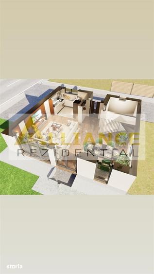 Popesti Leordeni-Duplex 5 camere - 4 bai-Terasa + Curte-250 MP - 8