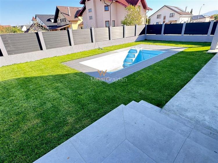 Vila exclusivista cu piscina si gradina privata – Selimbar, Sibiu