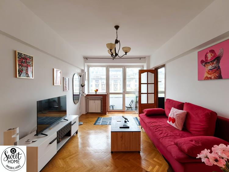 Apartament cu 2 camere circular în Magheru
