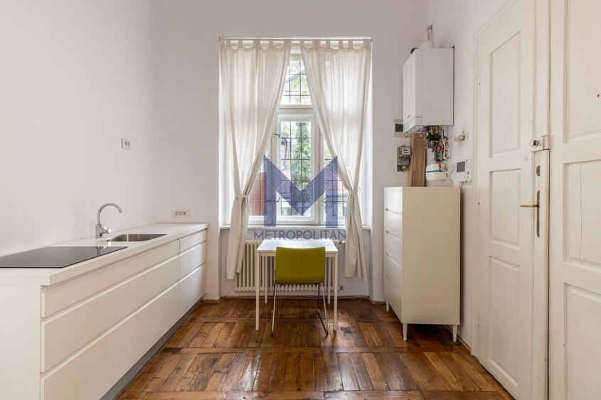 Apartament-galerie la kilometrul zero | 2 camere + mezanin, 2 băi - 13