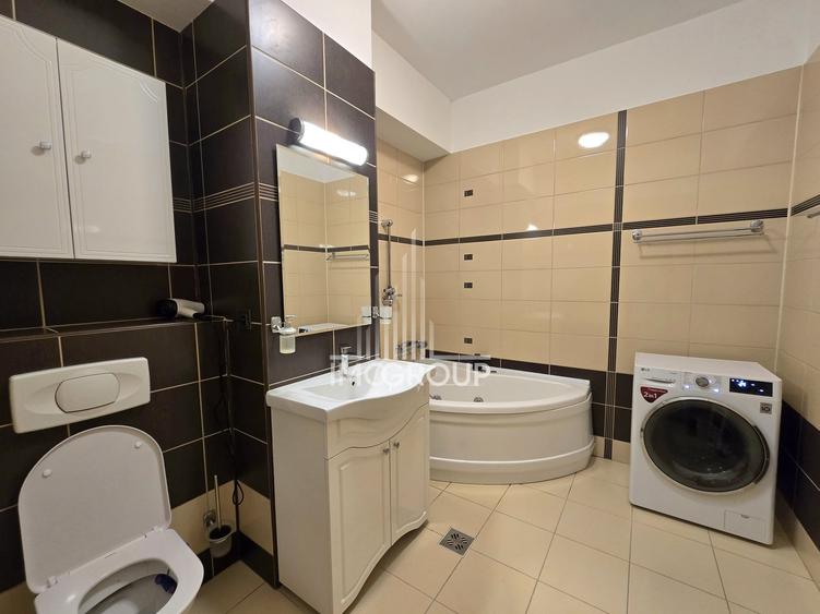 Apartament cu 2 camere semidecomandat, mobilat în Central