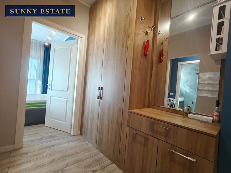 Apartament cu 2 camere decomandat, mobilat în Delfinariu