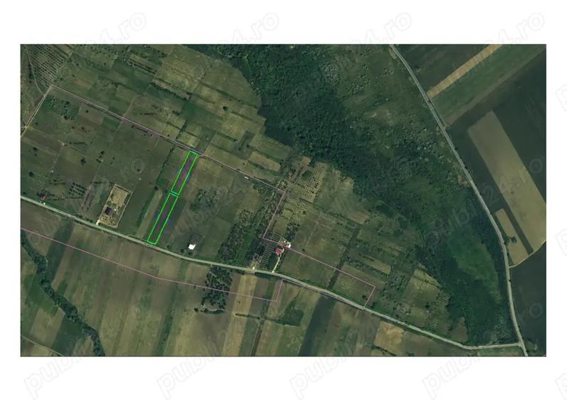 Teren de 5400 mp, în Comarna