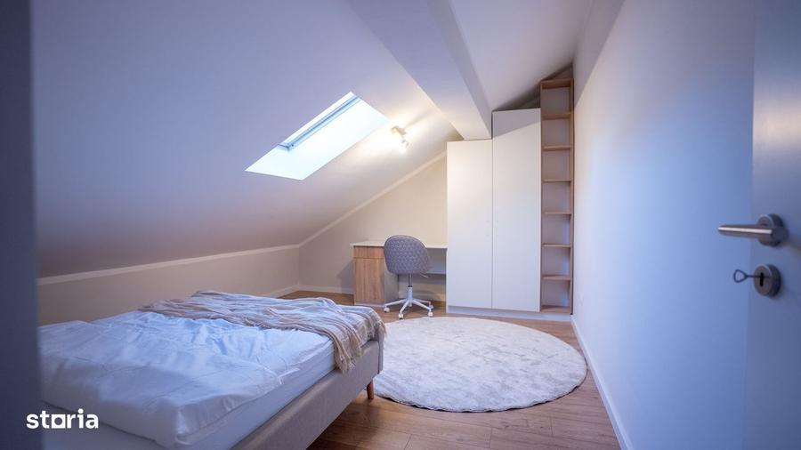 Penthouse superb in ansamblu nou cu vile - 4 camere - mobilat + utilat - 3