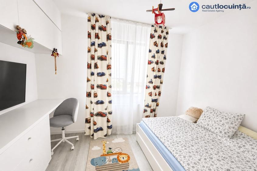 Apartament cu 4 camere decomandat, mobilat în Rahova