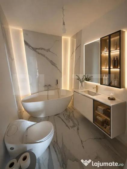 Apartament cu 3 camere semidecomandat în Bună Ziua