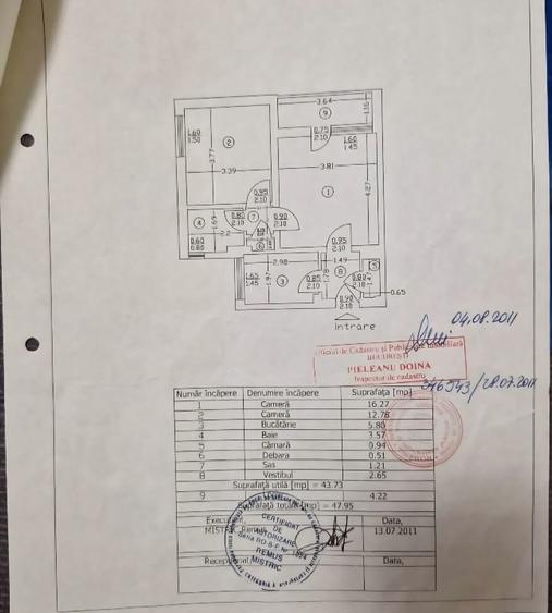 Apartament cu 2 camere semidecomandat, mobilat în Titan