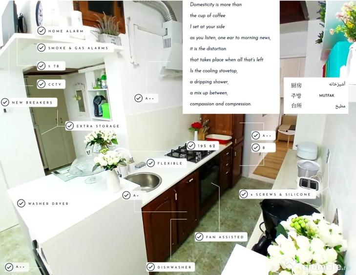 Apartament cu 2 camere decomandat în Universitate