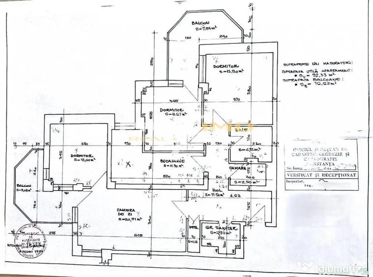 Apartament 4 camere su.110mp.Et.2 Tomis Nord TAV-ri - Constanta (Constanta) - 12