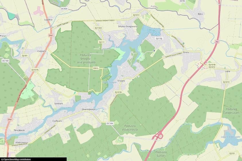 Teren de 500 mp, în Snagov