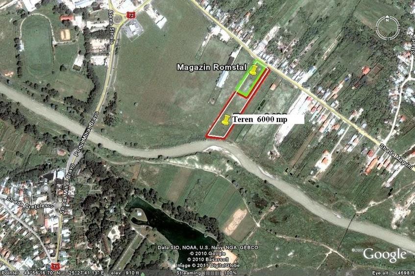 Teren Construcții intravilan de 6000 mp, în Priseaca