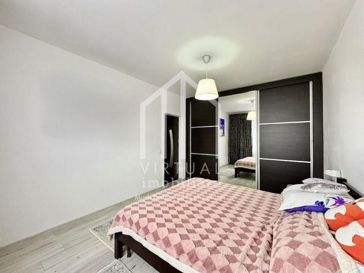 Apartament cu 2 camere decomandat, mobilat în Central