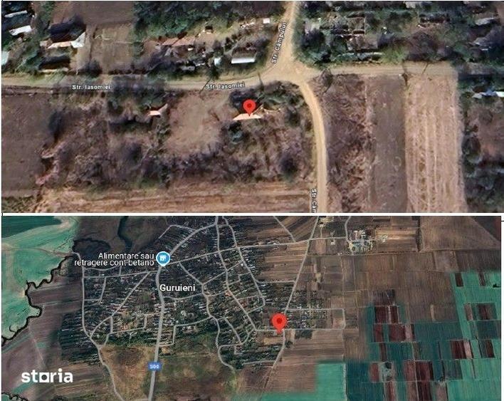 Casă cu 2 camere cu Teren 1691 Mp în Măgura