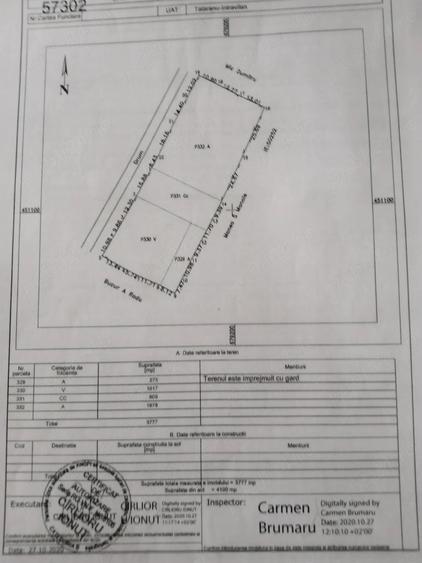 Teren de 3777 mp, în Bordeasca Nouă