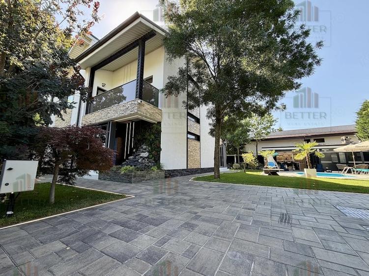 Vila premium P+1E+M cu piscina, bar ?i curte spectaculoasa | 648 mp teren | Comuna Berceni - 8