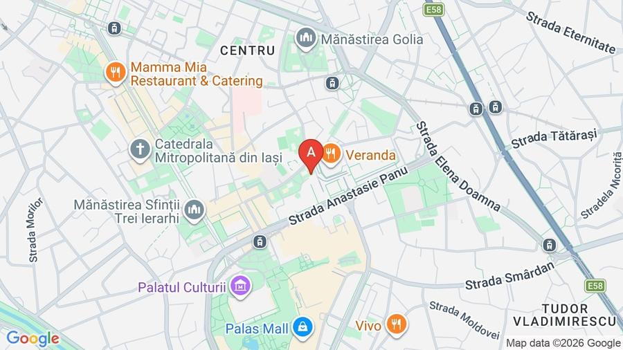 Apartament cu 2 camere decomandat, mobilat în Podul de Fier
