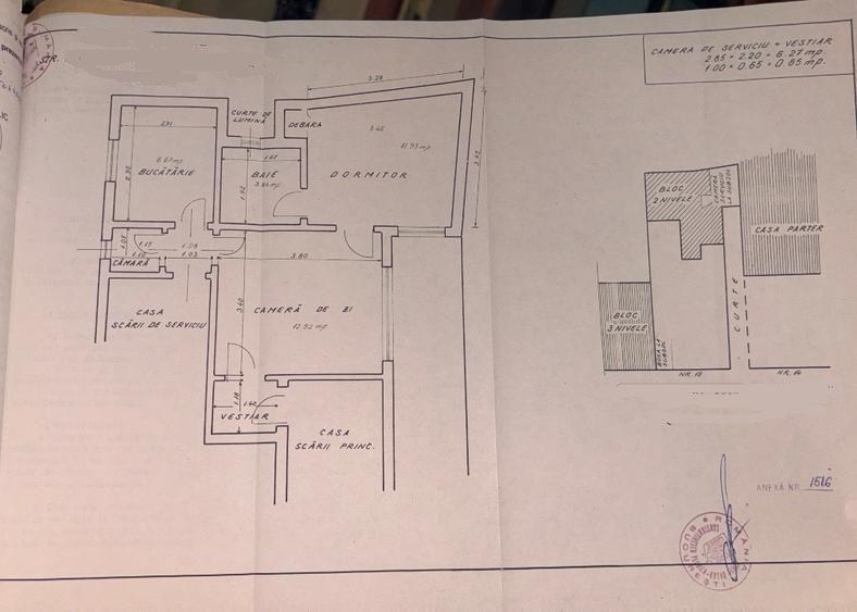 Apartament cu 2 camere semidecomandat în Armeneasca