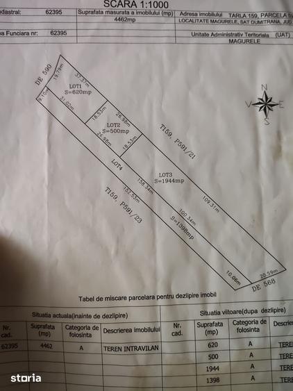 Teren, 500 m2, - 1