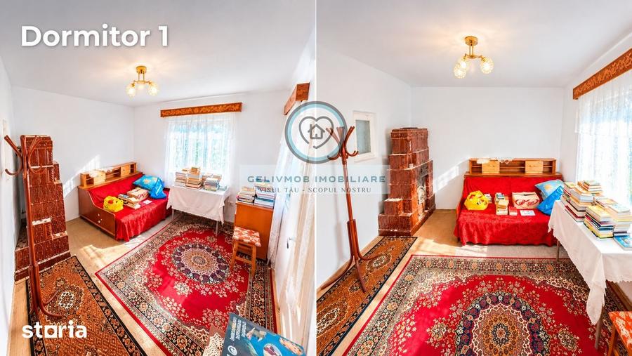 Casă cu 3 camere cu Teren 789 Mp în Starchiojd