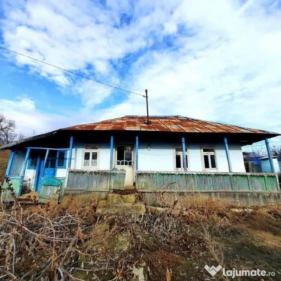 Casă cu 2 camere cu Teren 1628 Mp în Dănești