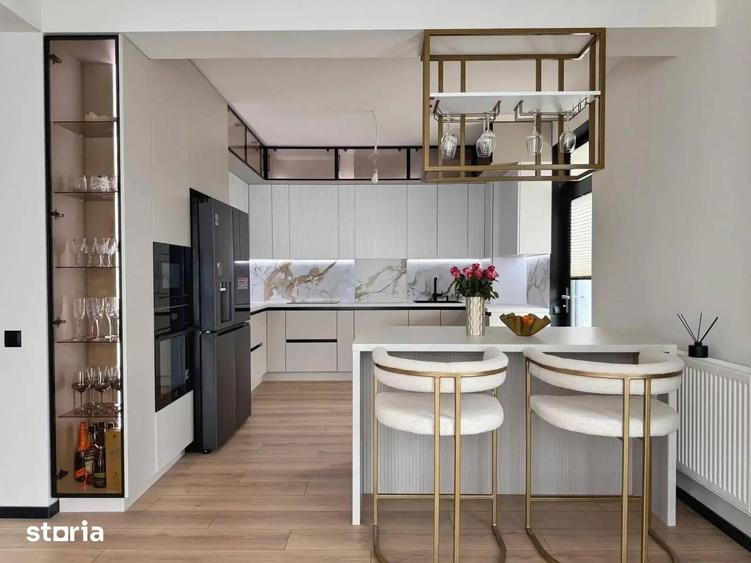 Apartament cu 2 camere semidecomandat în Tunari