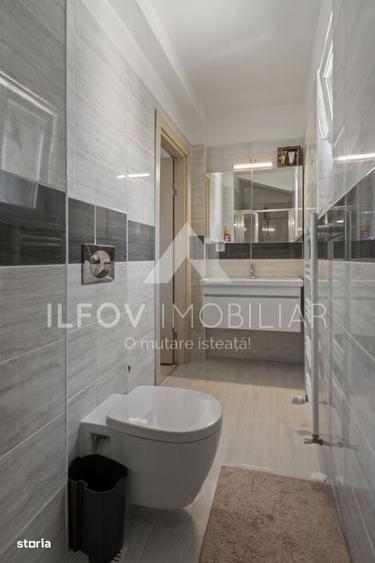 Otopeni, Central, Apartament 3cam, 72mp, parcare, mobilat, centrala - 10